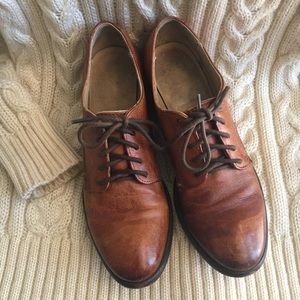 Frye Carson Oxford, Cognac Leather Lace Up 6